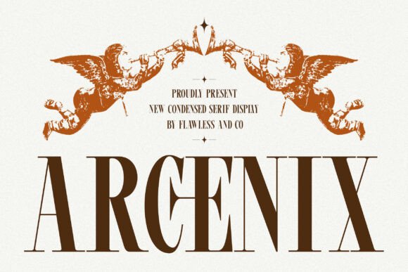 Arcenix: A Modern Condensed Serif Typeface for Scroll-Stopping Campaigns