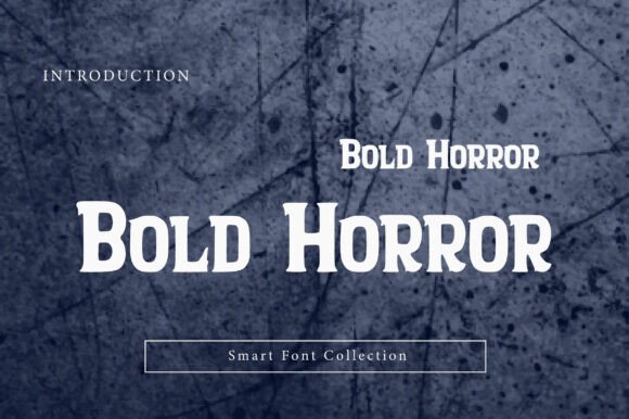 Bold Horror: The Serif Font That Screams Campaign Impact