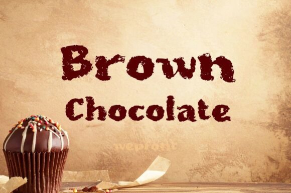 Brown Chocolate: A Display Font That Adds Warmth to Digital Branding
