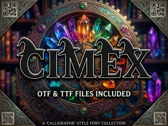 Cimex: A Decorative Font That Commands Attention