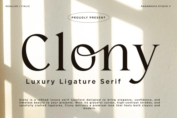 Clony: A Serif That Speaks With Quiet Authority