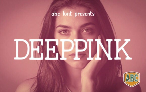 Deeppink: A Slab Serif That Commands Attention—Gently