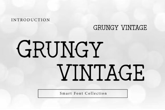 Grungy Vintage: A Rugged Slab Serif Display Font for Campaign Impact