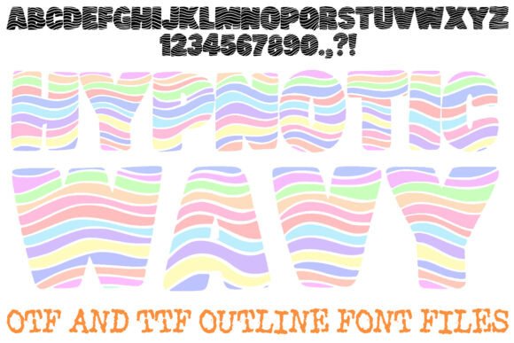Hypnotic Wavy Font: A Scroll-Stopping Display Typeface for Marketers