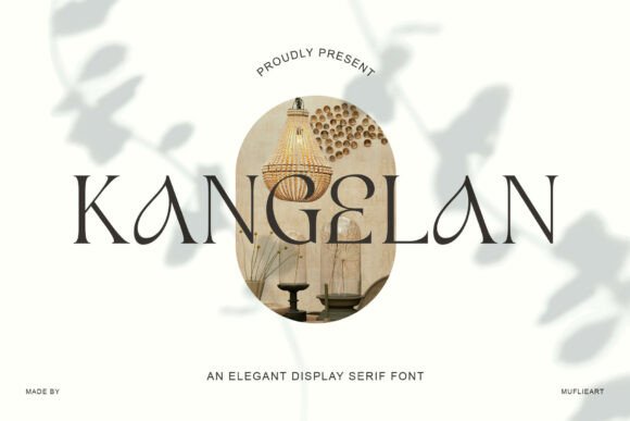 Kangelan: A Refined Serif Font for Small Business Branding