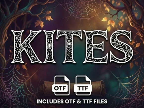 Kites: A Decorative Font That Makes Your Brand Shine
