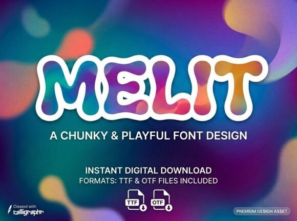 Melit: A Decorative Font That Makes Your Brand Instantly Memorable