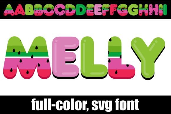 Melly: A Glossy Bubble Display Font for Scroll-Stopping Campaigns