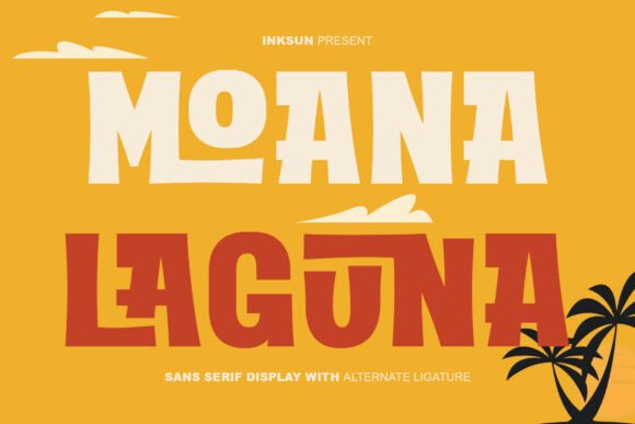 Moana Laguna: A Bold, Tropical Sans Serif for Your Brand