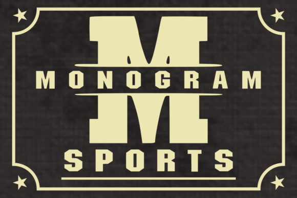 Monogram Sports Font: A Bold Varsity Typeface for Digital Branding