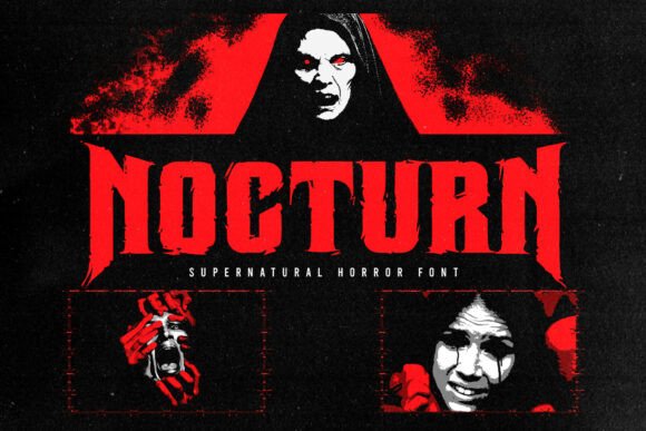 Nocturn: A Blackletter Display Font That Adds Instant Atmosphere