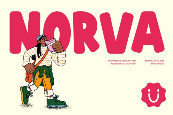 Norva: A Bold, Trustworthy Display Font for Small Businesses