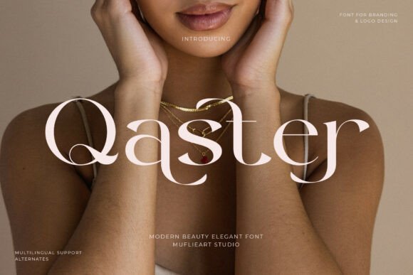 Qaster: A Premium Serif Font That Elevates Your Brand