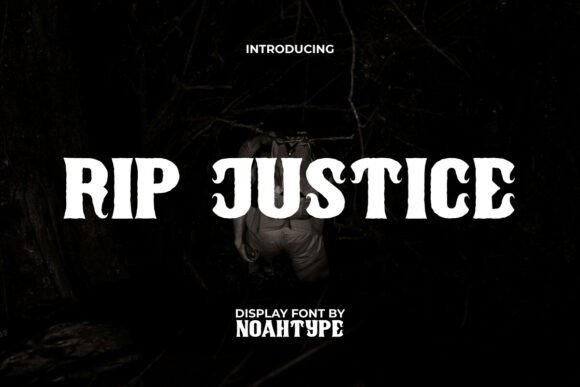 Rip Justice: A Display Font for Editorial Impact