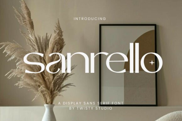 Sanrello: A Modern Sans Serif Display Font for Digital Brands