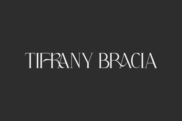 Tifrany Bracia: A Luxe Serif Font for Handmade Labels & Printables