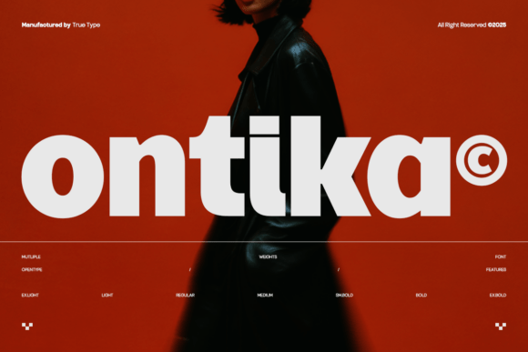 TRT Ontika: A Clean, Confident Sans Serif Font for Makers