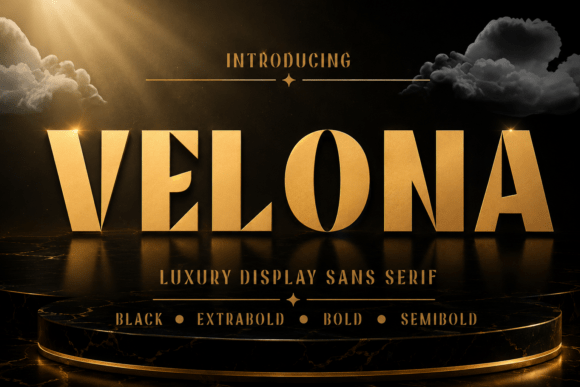 Velona: A Luxury Sans Serif Font That Elevates Real Business Branding