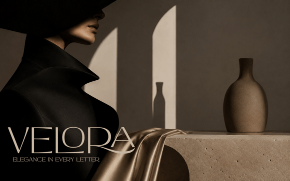 Velora: A Display Sans That Breathes With Your Content