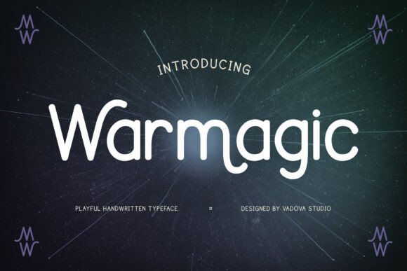 Warmagic: A Whimsical Sans Serif That Elevates Your Brand
